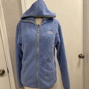 The North Face Light Blue Fleece Jacket